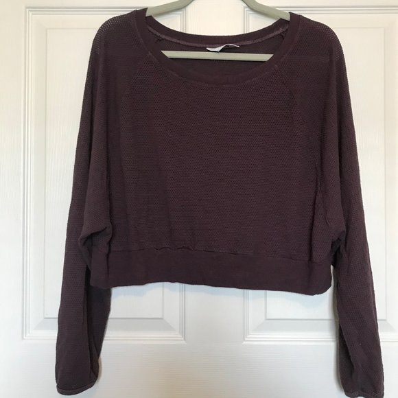 Mesh Slouchy Sport Pullover - Picture 4 of 5